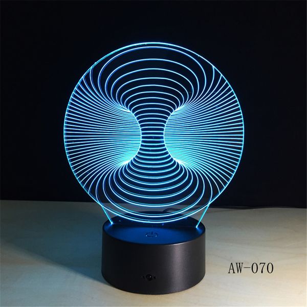 

abstract new 3d lamp led nightlight light acrylic lamp atmosphere desk table decoration lamp novelty lighting drop ship aw-070