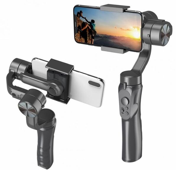 H4 3 AXLS Handheld Anti-Shake-Handy-Gimbal-Stabilisator für Mobiltelefonaktionskamera 2020