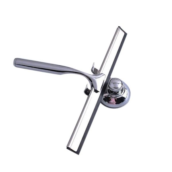 

glass window squeegee cleaner shower bathroom mirror wiper with suction hook water vapor removal squeegees