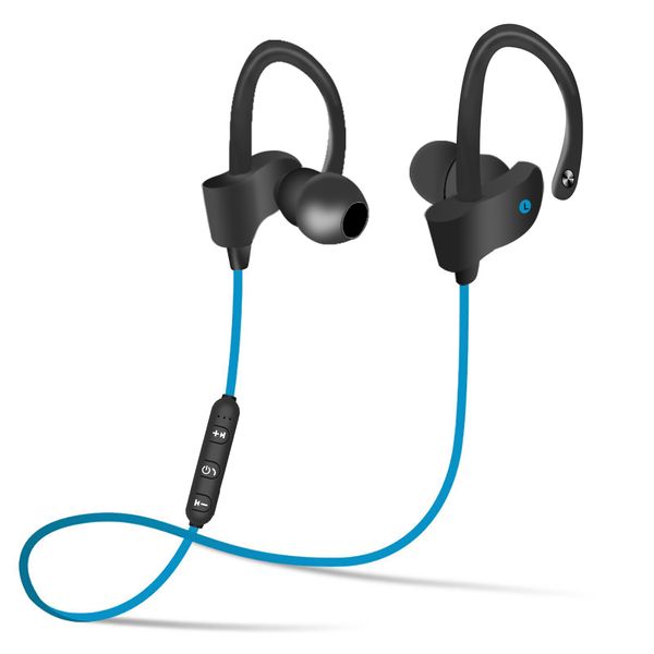

wireless headset s4 bluetooth ear-hook stereo bass headphones sports sweatproof waterproof noise-reducing headphones with microphone for sma