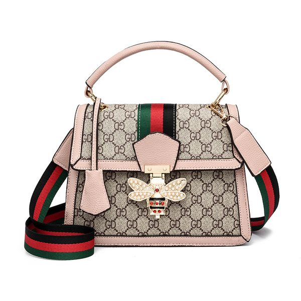 

new european and american style simple shoulder bag diagoulder package boston fashion handbag crossbody bag kashi 25x9x18cm