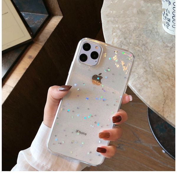 

gimfun star bling блеск телефон чехол для iphone 11 pro max отбой love heart tpu крышка чехол для iphone хг x 7 6 8 plus 5s se