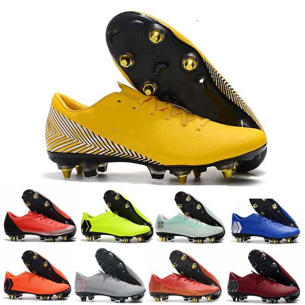 

mens low ankle soccer shoes elite fg football boots cr7 superfly vi 360 neymar outdoor soccer cleats
