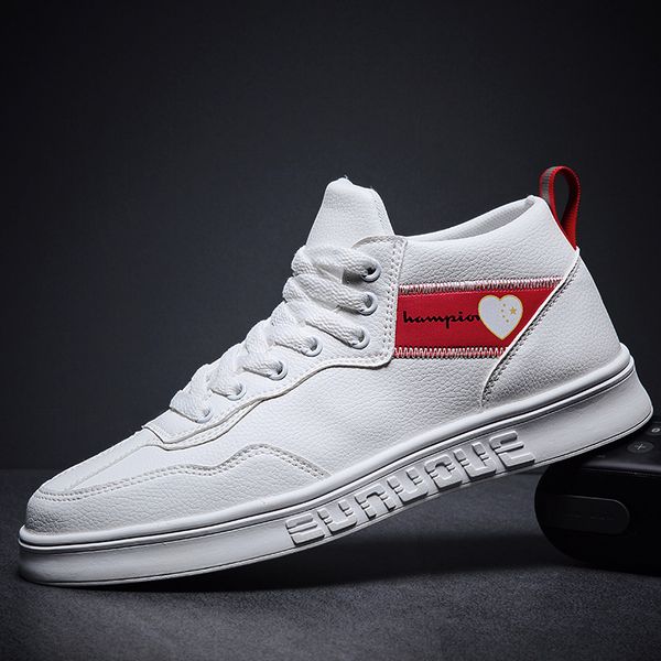 

men casual shoes spring autumn casual shoes men breathable fashion white, Black