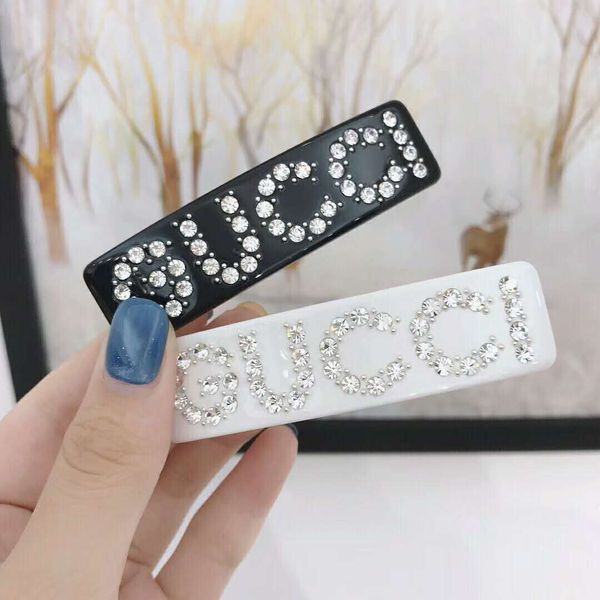 

Cry tal letter luxury de igner women hair clip barrette for cla ic girl hair clamp women hair acce orie jewelry, Slivery;golden