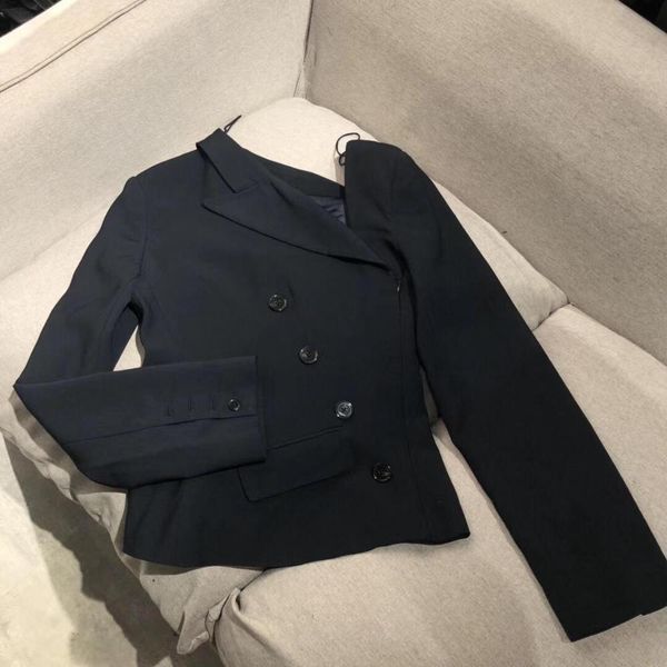 

2019 women luxury wool blazer coat ddxgz2v 7.24, White;black