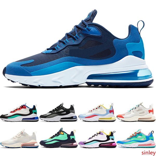 

react men women running shoes bauhaus optical triple black white designer mens trainer breathable sports sneakers walking shoes