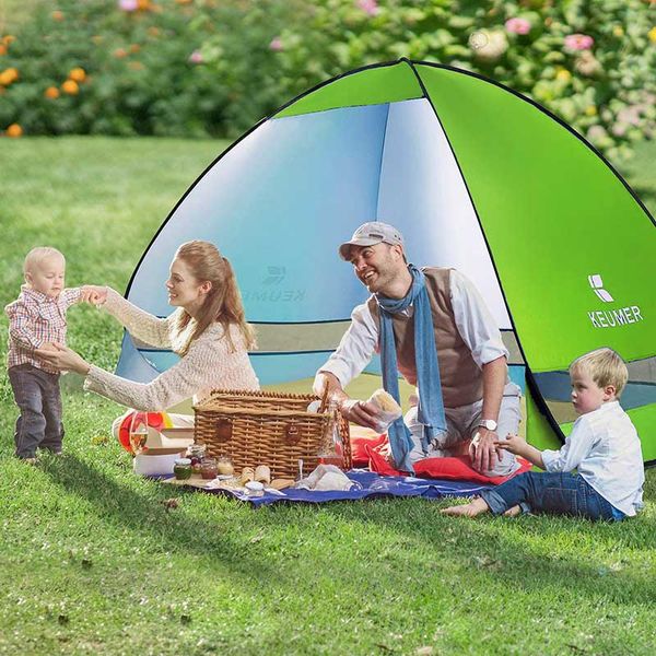 

2-3 persons tents simple easy carry tents waterproof uv protection shelter fishing beach travel lawn camping tent sporting outdoor 609#3