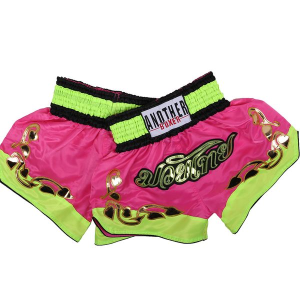 

muay thai boxing shorts adults kids kick fight grappling training trunks, Blue
