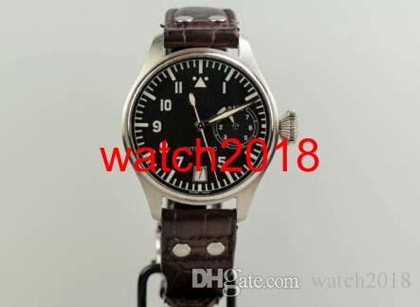 

Luxury watch Leather Bracelet Classic Big Power Reserve Stainless Steel Watch 46mm 500201 5002 MAN WATCH Wristwatch