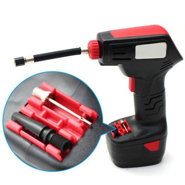 

digital led smart car air compressor pump portable handheld car tire inflator electric air repair tool accessories