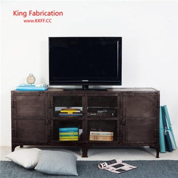 2019 American Retro Iron Tv Cabinet Metal Cabinet Living Room
