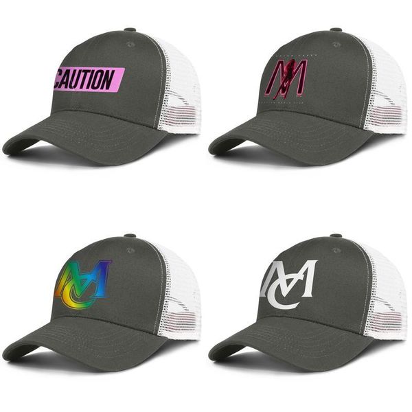 

mariah carey logo white for men and women adjustable trucker meshcap fitted fitted team classic baseballhats rainbow caution world tour, Blue;gray