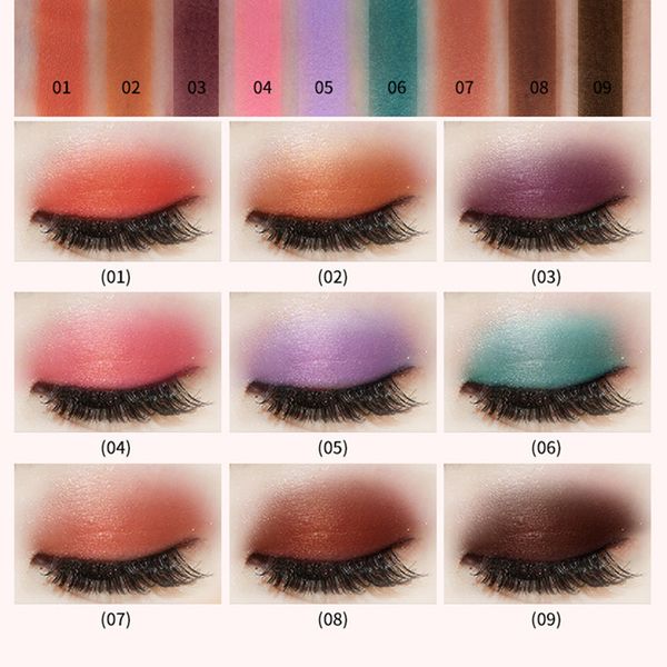 

cosmetic matte eyeshadow cream makeup palette shimmer set 9 colors eyeshadow eyeshadowf12.12
