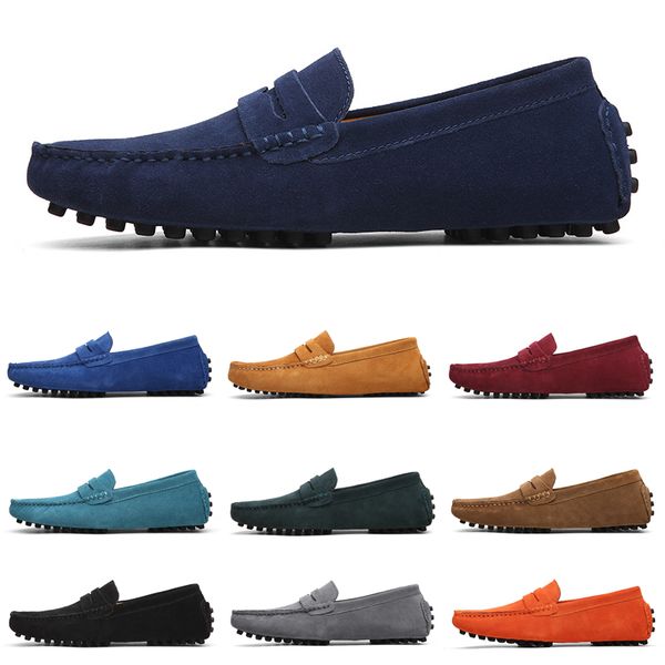 

отличные классические мужские мокасины обувь slip-на плоский бизнес платье кроссовки cusale обувь тройной черный красный 38-47 стиль 9, Black