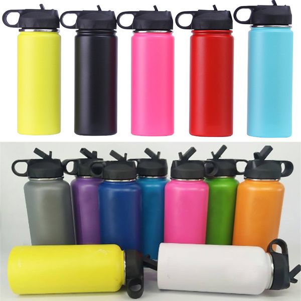 

new vacuum water bottle insulated 304 stainless steel water bottle travel coffee mug wide mouth drinking cup with lids wx9-721