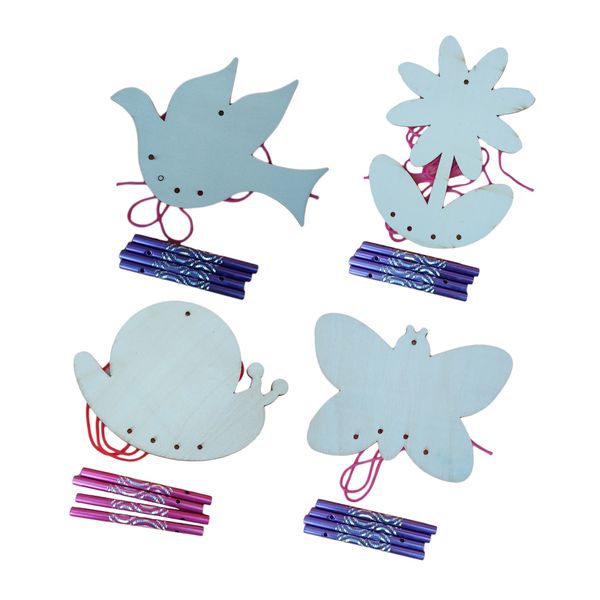 

wind chimes craft kit for kids to paint diy