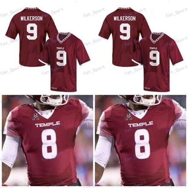 

custom temple owls football jersey college isaiah wright travon williams zack mesday ryquell armstead ventell bryant michael dogbe, Black