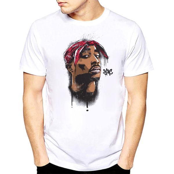 

new brand fashion luxury designer mens t shirts t shirt men em shakur hip hop makaveli rapper eminem j cole jay-z savage, White;black