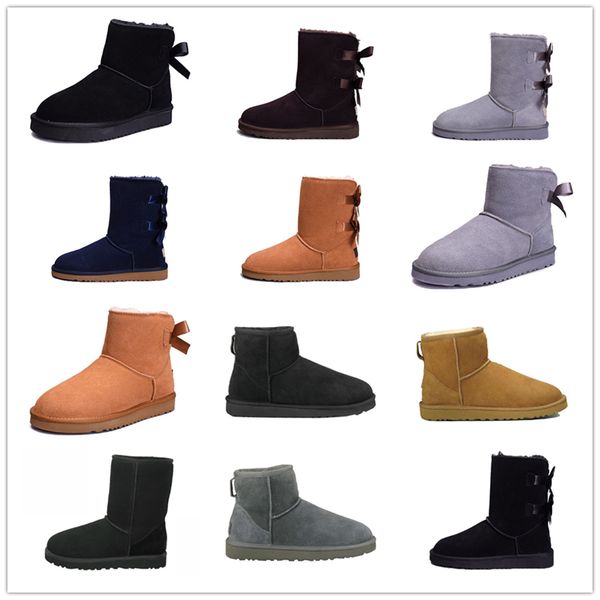 

2019 новый wgg женские классические сапоги австралия классические ботильоны черные серые каштановые темно-синие женские женские сапоги с кор