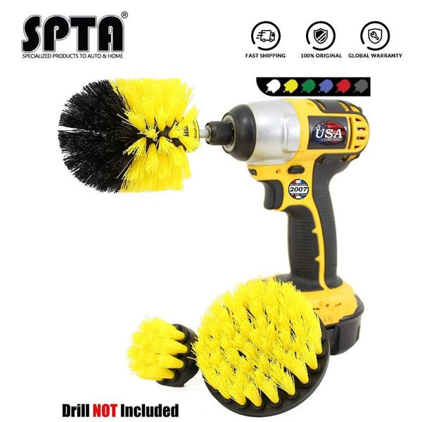 

spta bathroom surfaces tub, shower, tile and grout all purpose power scrubber cleaning kit
