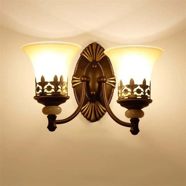 

американские современные простой железная спальня прикроватных бра внутренние гостиной открытого коридор настенного светильника