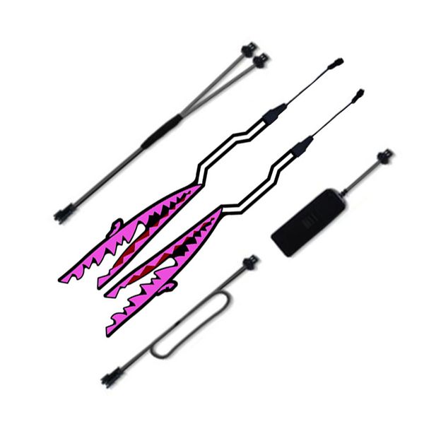 

helmet kit cutable sticker 3v driver flexible waterproof diy motorcycle bar signal pvc durable night riding flashing stripe