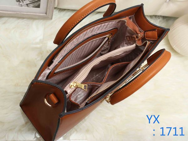 

2pcs/set with designer luxury handbag purses genuine leather alma bb m1711 classic style tote clutch shoulder bags crossbody messenger bag