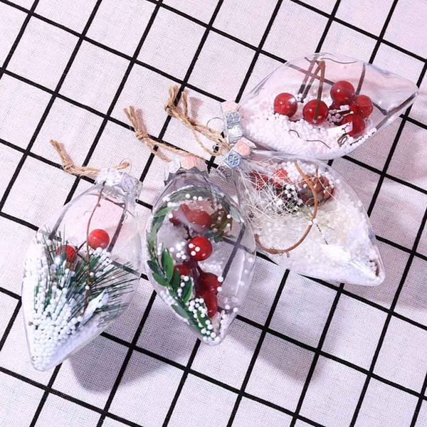 

2018 new christmas tree outdoor christmas decoration dripping ball pendant