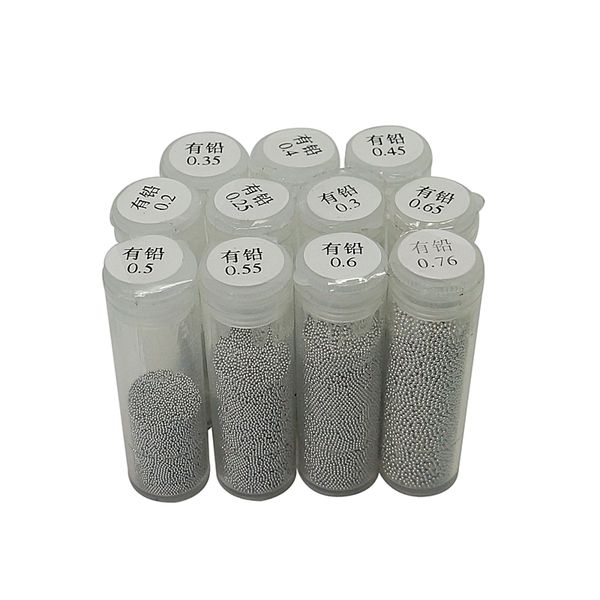 

one bottle 25k leaded bga reballing solder ball (0.25, 0.3, 0.35, 0.4, 0.45, 0.5, 0.55, 0.6, 0.65, 0.76