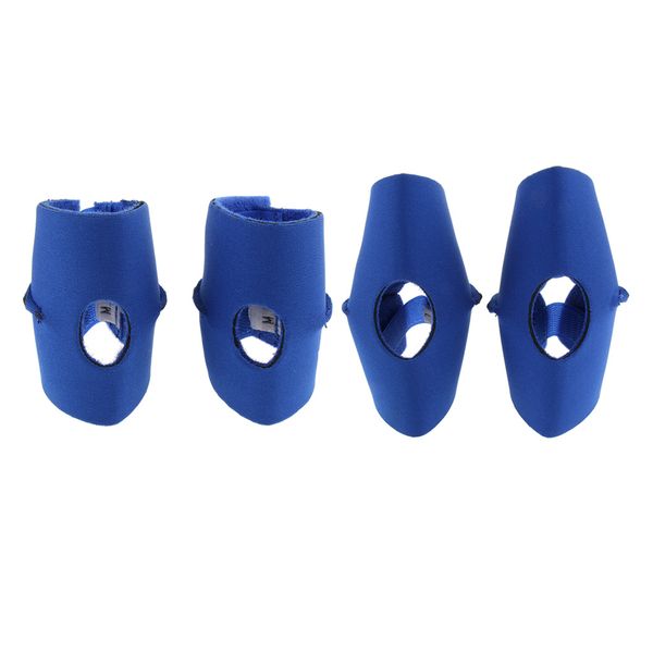 

set of 4 pet dog puppy safety canine rear leg hock joint wrap for pet dog