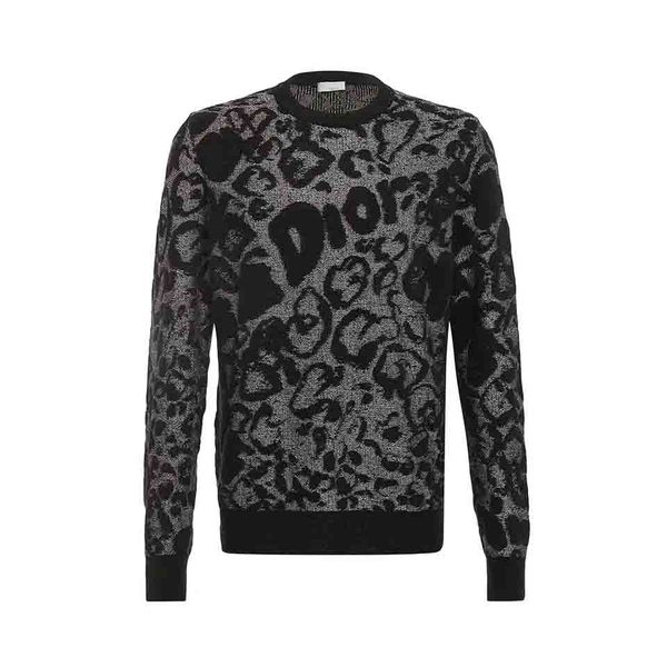 

мужской свитер пуловер мужчины марка deisgner толстовка с длинным рукавом дизайн толстовка письмо вышивка трикотаж зимняя одежда, Gray