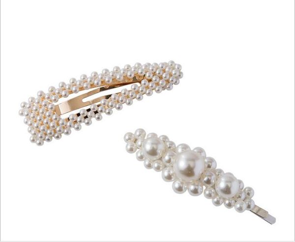 2020 Fashion Woman Design Pearls Hairpins Creative Girl Hair Clips