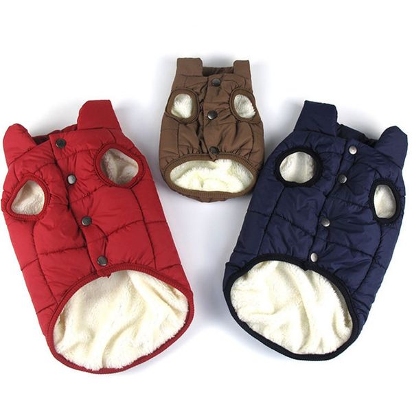 

winter dog coat clothes for dogs windproof clothing warm dog clothes for small pets christmas dog coat jackets chihuahua bulldog