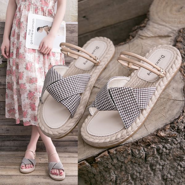 

низкий сандалии женщина кожа женщина обуви мода женская обувь 2020 all-match clear heels два уэр на низком каблуке дамы luxury, Black