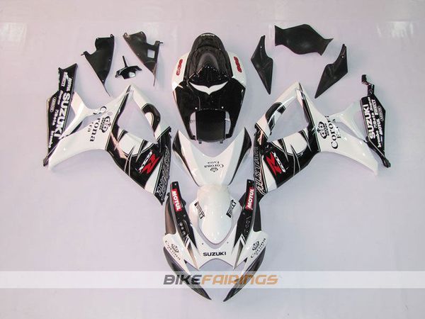 

4 подарки новый abs мотоцикл велосипед обтекатели комплекты подходят для suzuki gsxr600-750 k6 06 07 2006 2007 капот кузова набор пользовате