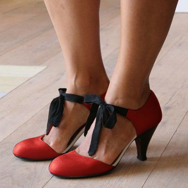 

heflashornew spring summer fashion big bow pointed toe high heels sandals shoes woman ladies wedding party pumps dress shoe, Black