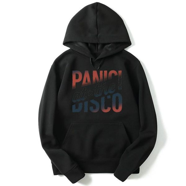 

мужчины письма печатаются с длинными рукавами свободные повседневные толстовки с капюшоном мужские толстовки уличная одежда harajuku fun clo, Black