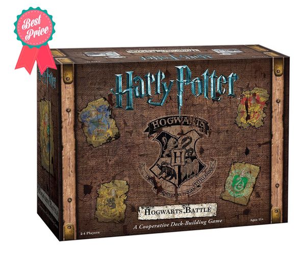 

Harry potter hogwart battle even game rule board card game 2 4 player cooperative deck building game