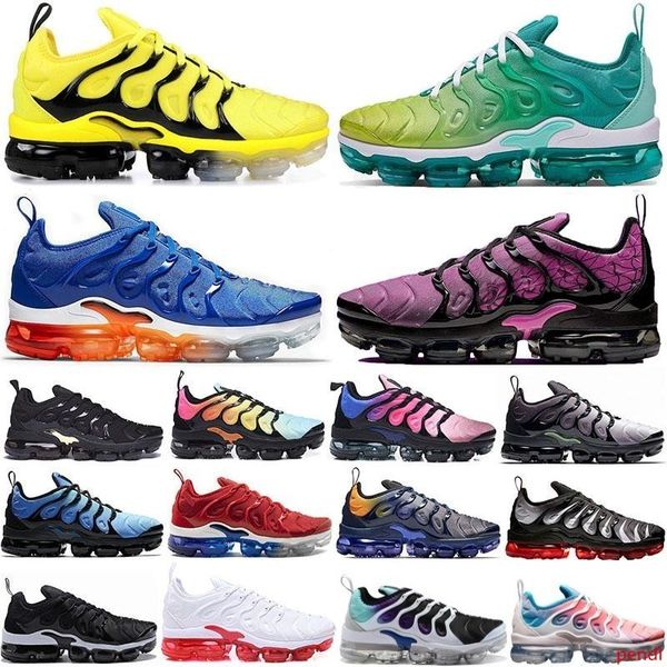 

new sale bumblebee sunset green tn plus running shoes for men women rainbow grape bright crimson fades hyper volt mens trainers sneaker