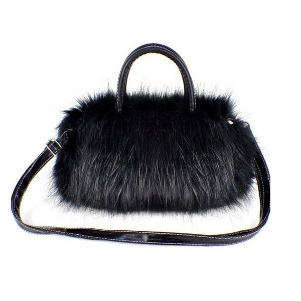 

2020 cute imitation fur handbag new style ladies bag beautiful shoulder messenger bag fashion ladies