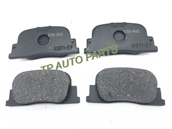 

rear brake pads set for to-yota p-rius oem 04466-47010 0446647010
