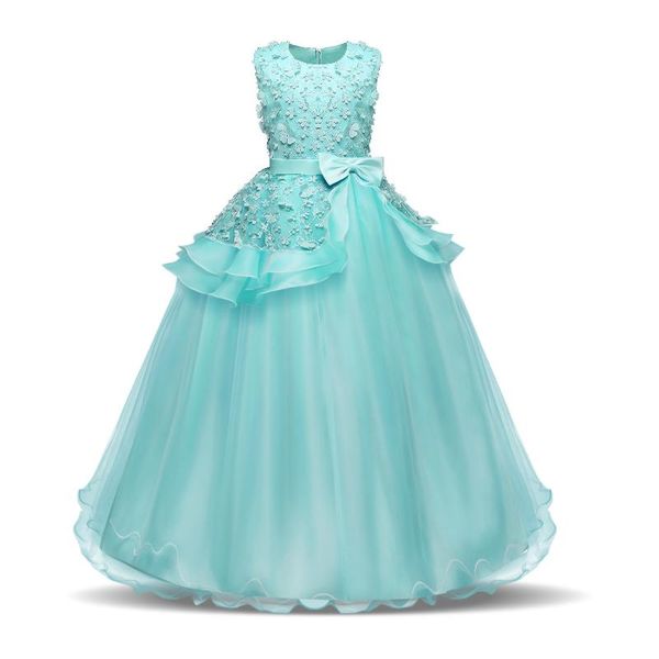 

toddler girls dress pink party sleeveless princess dresses birthday wedding dress tutu dresses for teenage girls costume 4y-14y, Red;yellow