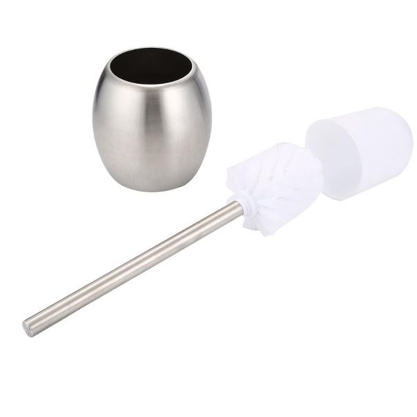 

stainless steel toilet brush durable oval toilet brush cleaning