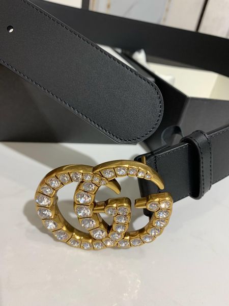 

belt 2019 fashion brand designer real leather belt men and women luxury big buckle vogue purity belts delivery 4.0 cm, Black;brown