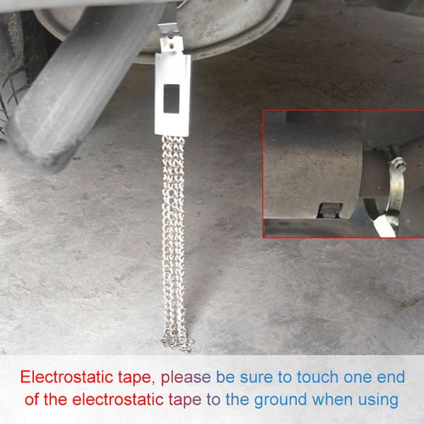 

universal car antistatic belt car-styling electrostatic avoid auto suplies with reflective strips metal anti-static strip