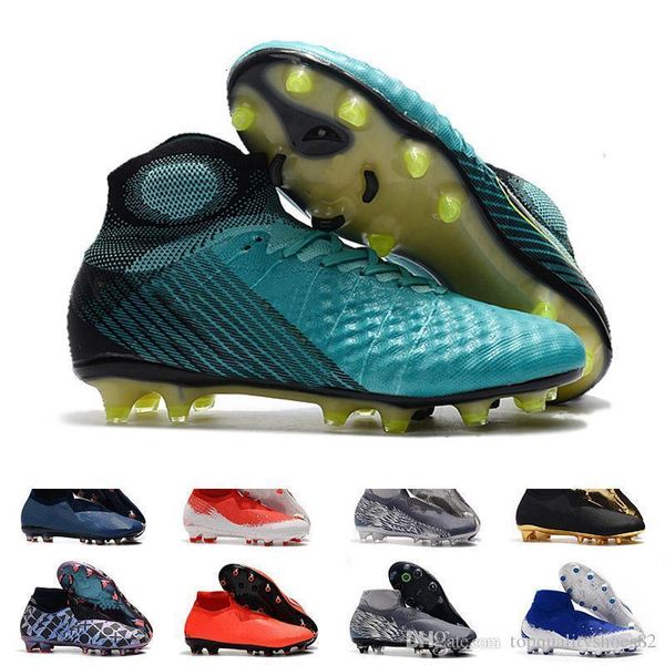 

new phantom vsn elite df fg new lights under the radar fully charged mens high ankle soccer cleats football shoes eur 39-45