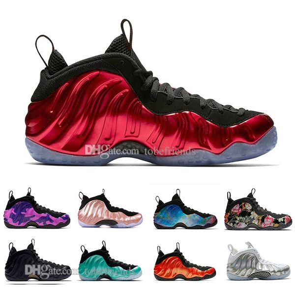 

one snakeskin tiger stripes floral pro hyper crimson mens basketball shoes sneakers penny hardaway baskets ball chaussures designer shoes