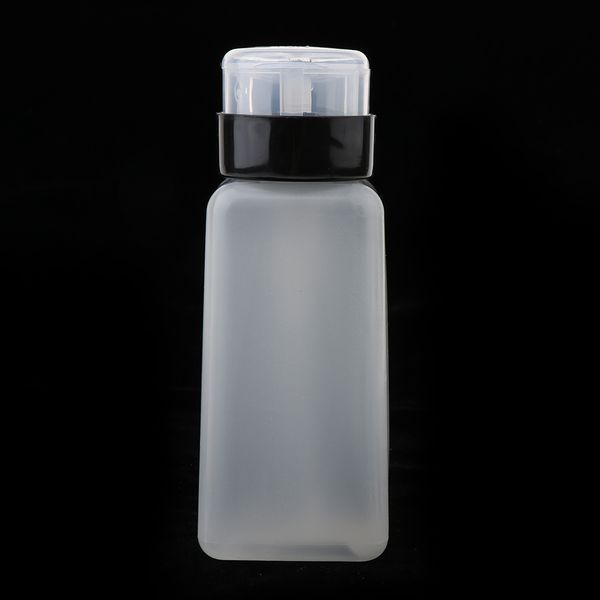 

250ml makeup&nail art tips cleaning empty dispenser manicure acrylic remover pump container bottle