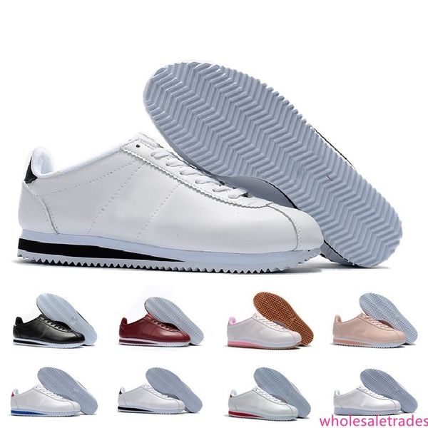 

new brands casual shoes men and women cortez shoes leisure shells shoes leather fashion outdoor sneakers size 36-44